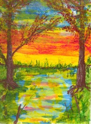   Dawn, dusk, trees, pines, fur, blue, sky, last ,light, fine art first light, Blue clouds, art prints, art lovers, on line gallery, images Photography, Digital photo print, Watercolor, oils, acrylic, mixed media, Original,  masterpiece, gallery wrapped, ready for hanging,